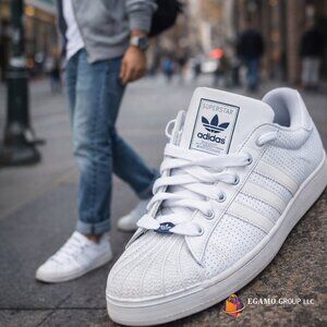 Adidas Superstar 35th Anniversary – White Perforated (Perfed) – Size 11.5 Men’s